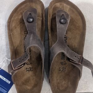 Birkenstock, 37, tobacco